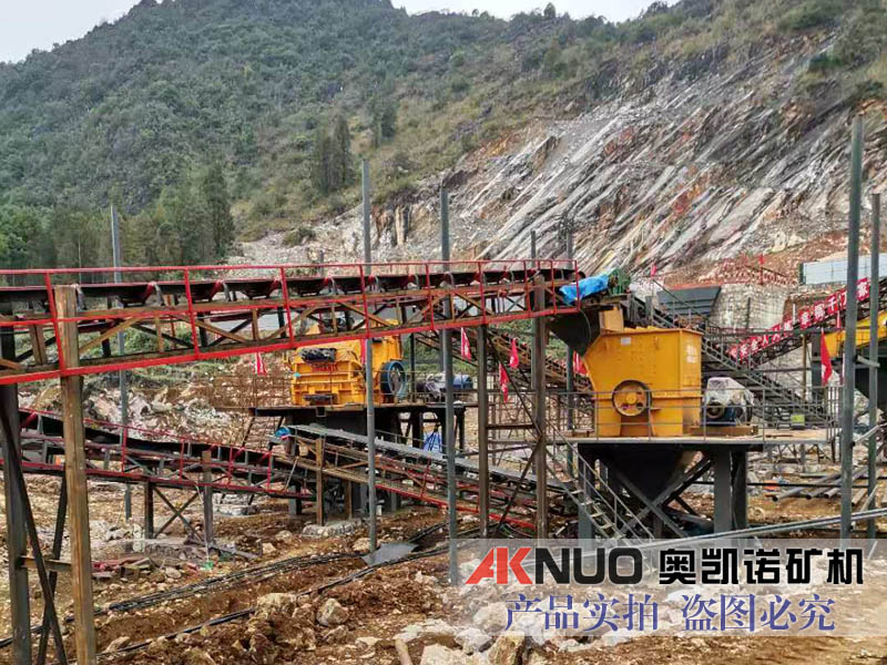礦山石料破碎生產線 礦山石料破碎生產線