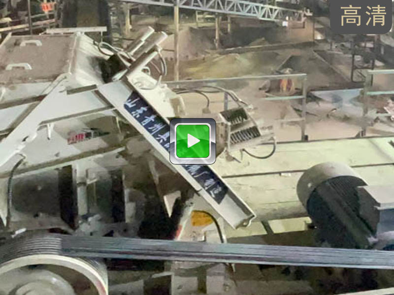 歐版反擊式破碎機石料破碎現場視頻